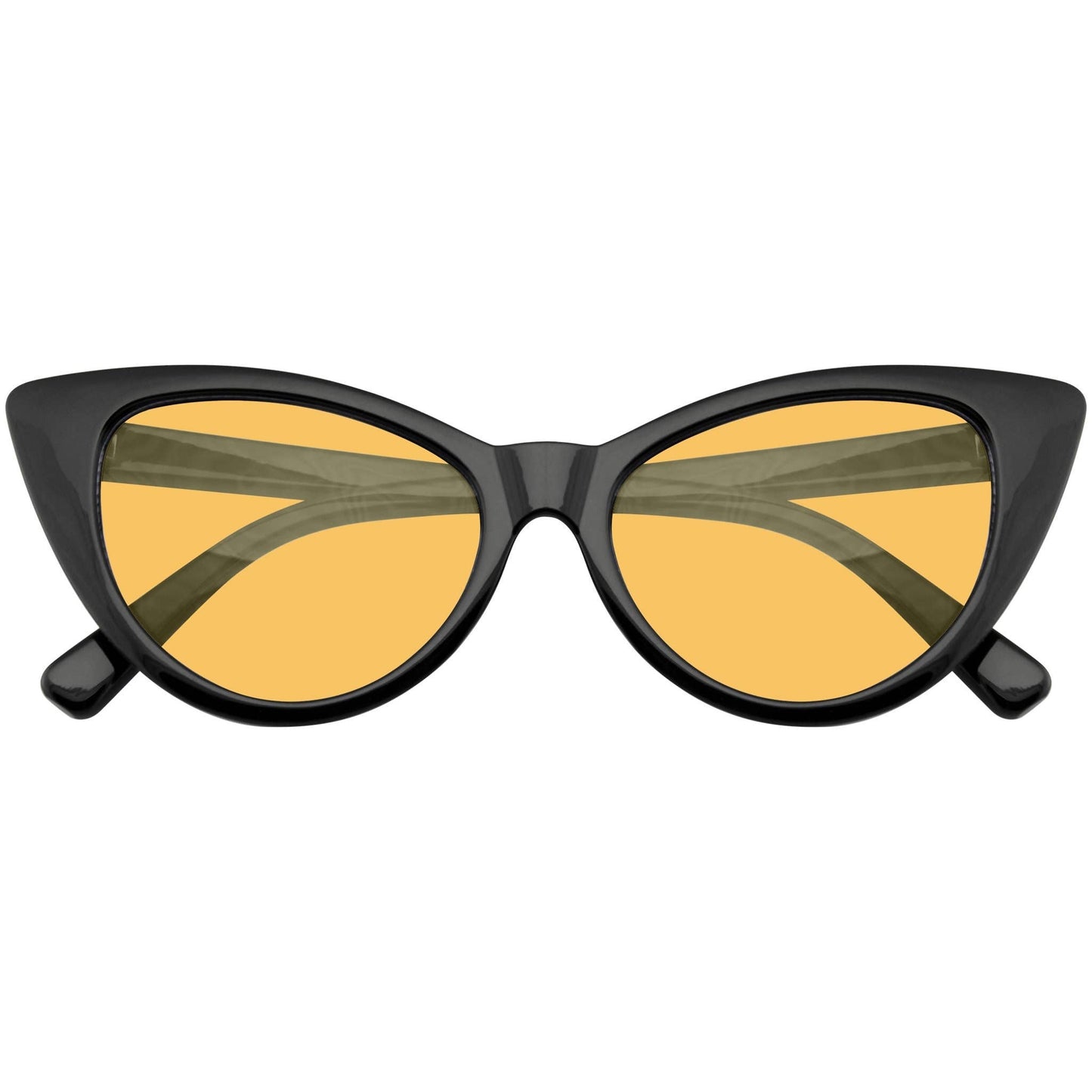 Retro 1990's Black Cat Eye Women's Sunglasses