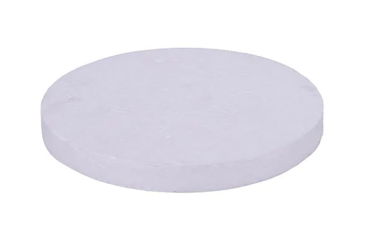 10" STYROFOAM DISC WHITE