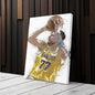 Luka Doncic Canvas Art – Los Angeles Lakers Wall Decor