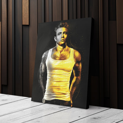 James Dean Tattoo Canvas – Classic Movie Wall Art