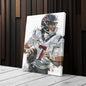 C.J. Stroud Canvas Art – Houston Texans Wall Decor