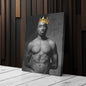 Tupac Illustration Canvas – Rap Legend Wall Art Decor