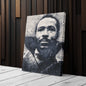 Marvin Gaye Canvas Art – Geometric Music Wall Decor