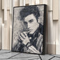Elvis Presley Canvas – Geometric Music Wall Art Gift for Rock & Roll Fans