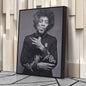 Jimi Hendrix Smoking Canvas Print – Iconic Guitarist Wall Art for Home Decor
