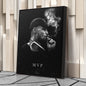 Stephen Curry Cigar Canvas – NBA Champion Wall Art