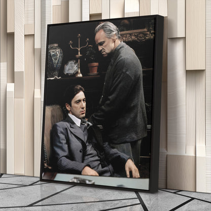 The Godfather Canvas – Don Corleone Wall Art for Home Decor