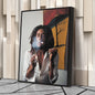 Bob Marley Smoking Canvas – Reggae Wall Art for Home Decor