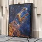Pillars of Creation NASA Canvas Art - James Webb Space Telescope Decor