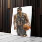 Tim Duncan Canvas Art – San Antonio Spurs Wall Decor