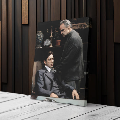 The Godfather Canvas – Don Corleone Wall Art for Home Decor