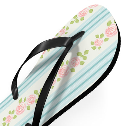 Customizable: Floral Flip Flops | Stylish Summer Sandals | Beach Footwear | Vacation Essentials | Poolside Comfort | Garden Party Sandals