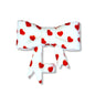 Mini Hearts Floral 3D Bow Straw Topper