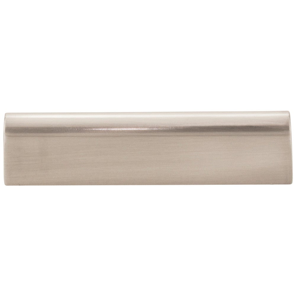 3" Center-to-Center Satin Nickel Capri Cabinet Tab Pull