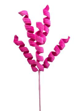 Curly Spray Hot Pink