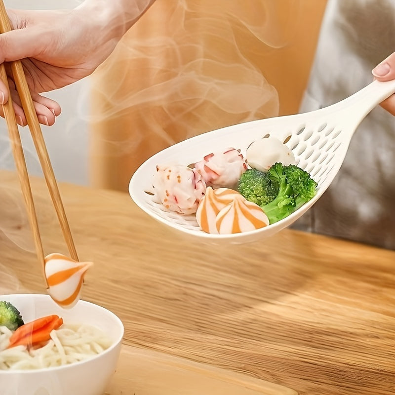 Versatile Strainer  Skimmer Spoon for Kitchen Cooking | Kitchen + Metal