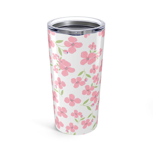 Customizable: Floral Tumbler 20oz - Perfect for Spring, Mother's Day Gift, Summer Vibes, Eco-Friendly, Drinkware, Travel Mug