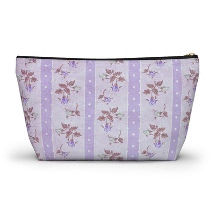 Customizable: Chic Floral Accessory Pouch, Makeup Bag, Travel Organizer, Gift for Her, Floral Toiletry Bag, Cute Pencil Case