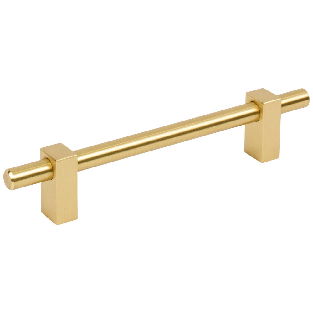 96 mm Center-to-Center Satin Nickel Larkin Cabinet Bar Pull