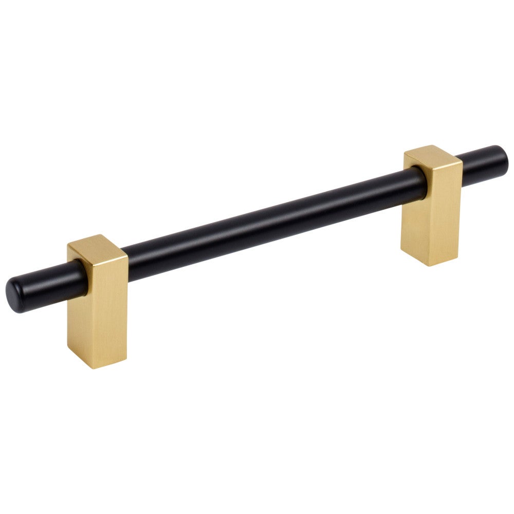 96 mm Center-to-Center Satin Nickel Larkin Cabinet Bar Pull