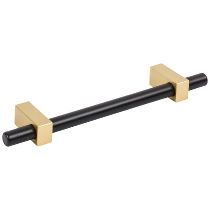 96 mm Center-to-Center Satin Nickel Larkin Cabinet Bar Pull