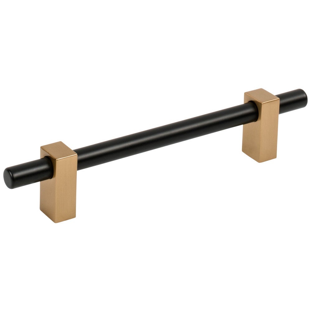 96 mm Center-to-Center Satin Nickel Larkin Cabinet Bar Pull