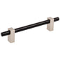 96 mm Center-to-Center Satin Nickel Larkin Cabinet Bar Pull