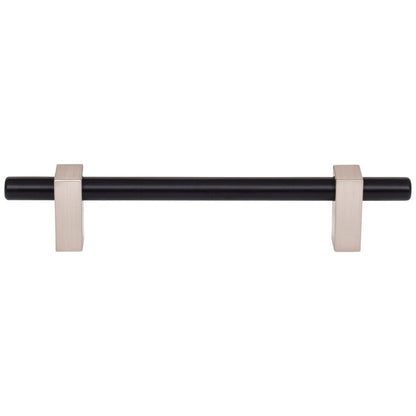 96 mm Center-to-Center Satin Nickel Larkin Cabinet Bar Pull