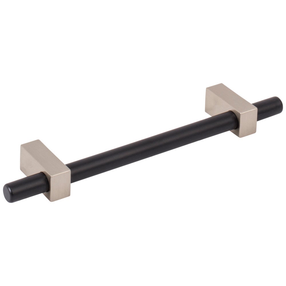 96 mm Center-to-Center Satin Nickel Larkin Cabinet Bar Pull