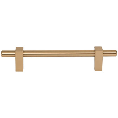 96 mm Center-to-Center Satin Nickel Larkin Cabinet Bar Pull