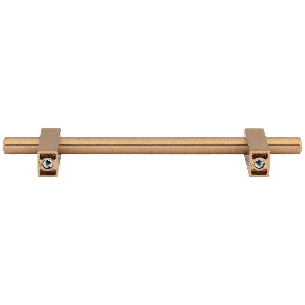 96 mm Center-to-Center Satin Nickel Larkin Cabinet Bar Pull