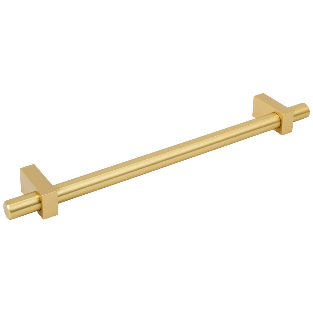 96 mm Center-to-Center Satin Nickel Larkin Cabinet Bar Pull
