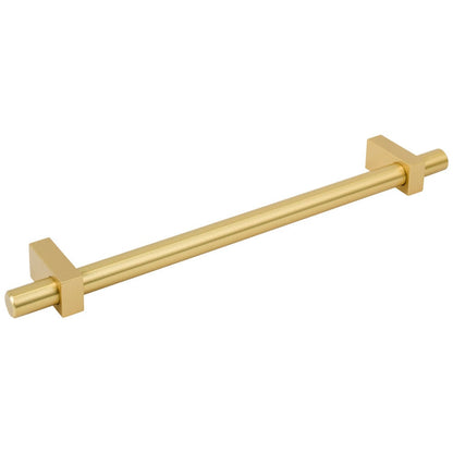 96 mm Center-to-Center Satin Nickel Larkin Cabinet Bar Pull