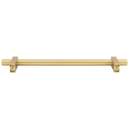 96 mm Center-to-Center Satin Nickel Larkin Cabinet Bar Pull
