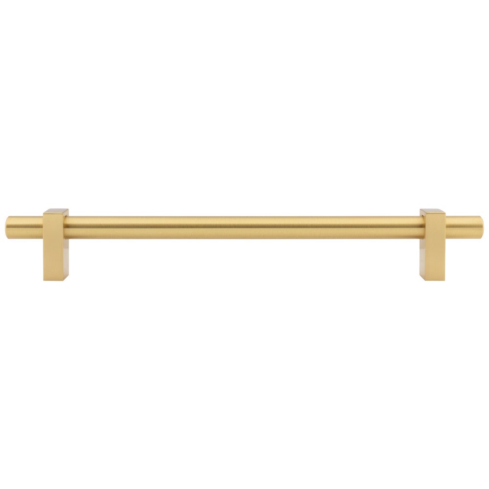 96 mm Center-to-Center Satin Nickel Larkin Cabinet Bar Pull