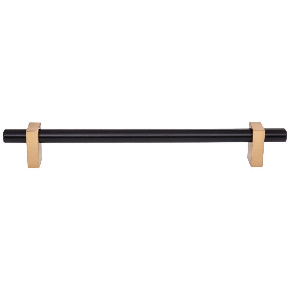 96 mm Center-to-Center Satin Nickel Larkin Cabinet Bar Pull