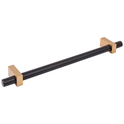 96 mm Center-to-Center Satin Nickel Larkin Cabinet Bar Pull