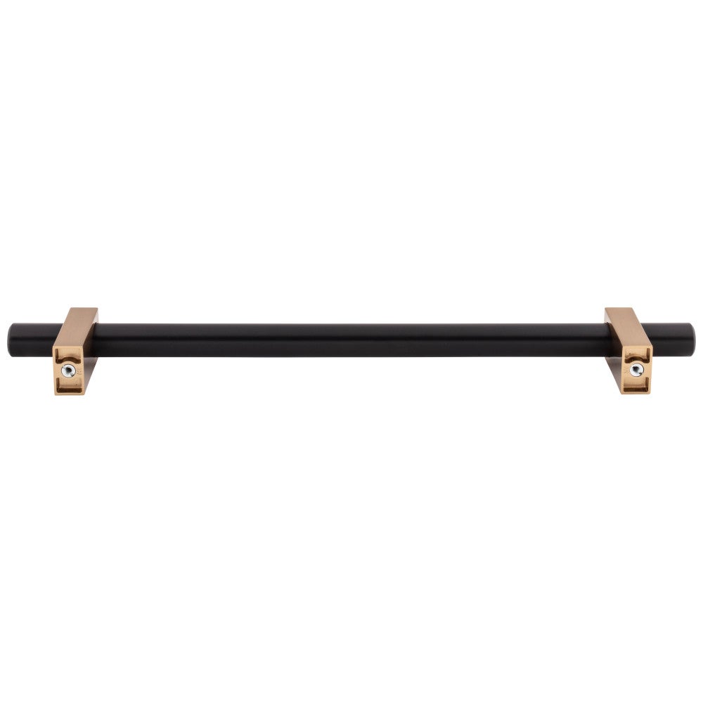 96 mm Center-to-Center Satin Nickel Larkin Cabinet Bar Pull