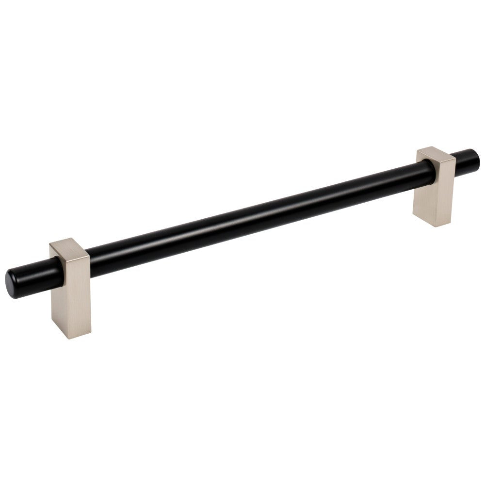 96 mm Center-to-Center Satin Nickel Larkin Cabinet Bar Pull