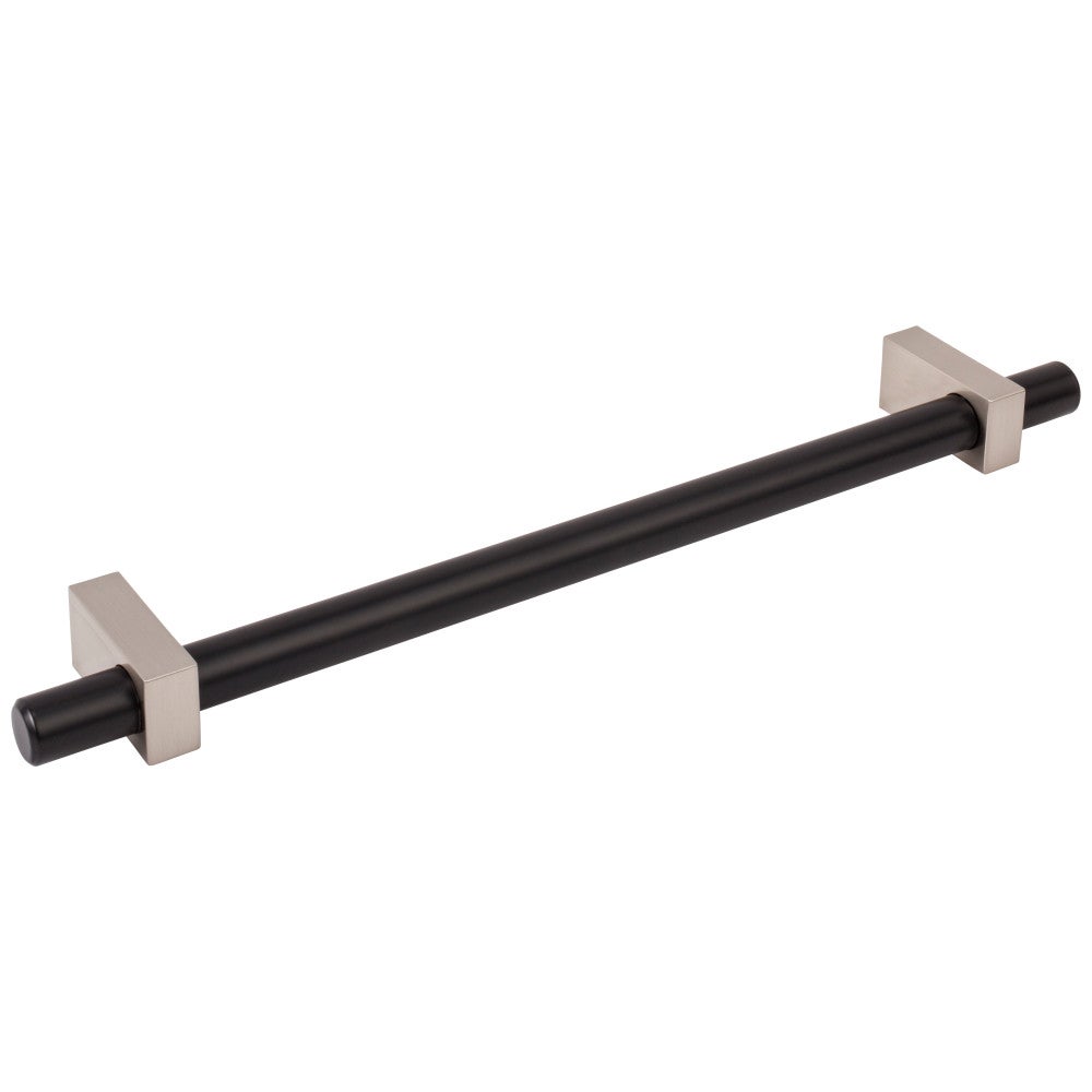 96 mm Center-to-Center Satin Nickel Larkin Cabinet Bar Pull