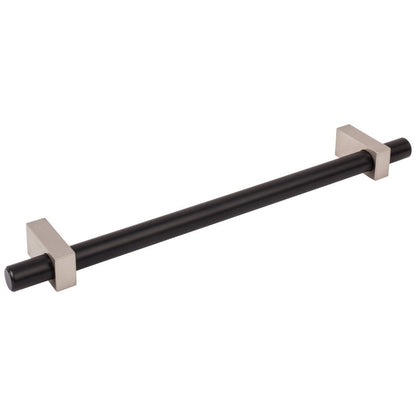 96 mm Center-to-Center Satin Nickel Larkin Cabinet Bar Pull