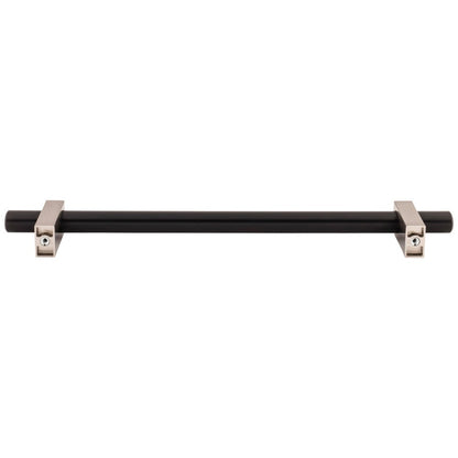 96 mm Center-to-Center Satin Nickel Larkin Cabinet Bar Pull