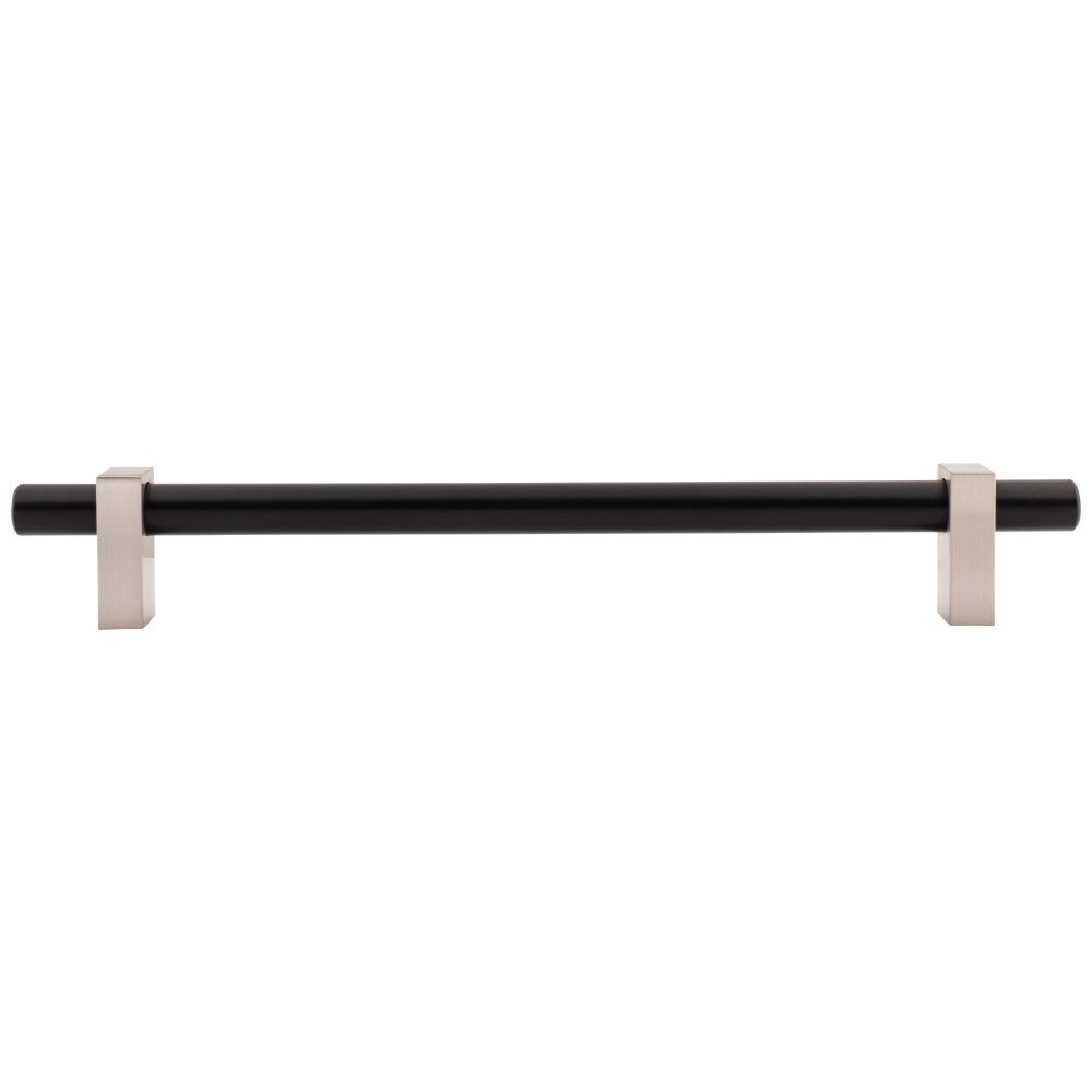 96 mm Center-to-Center Satin Nickel Larkin Cabinet Bar Pull