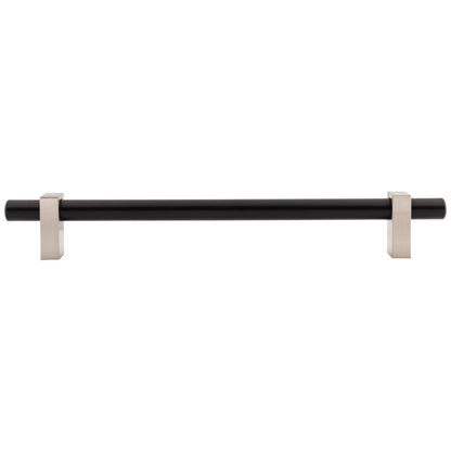 96 mm Center-to-Center Satin Nickel Larkin Cabinet Bar Pull