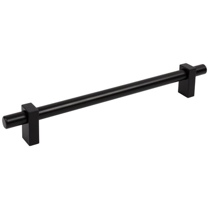 96 mm Center-to-Center Satin Nickel Larkin Cabinet Bar Pull