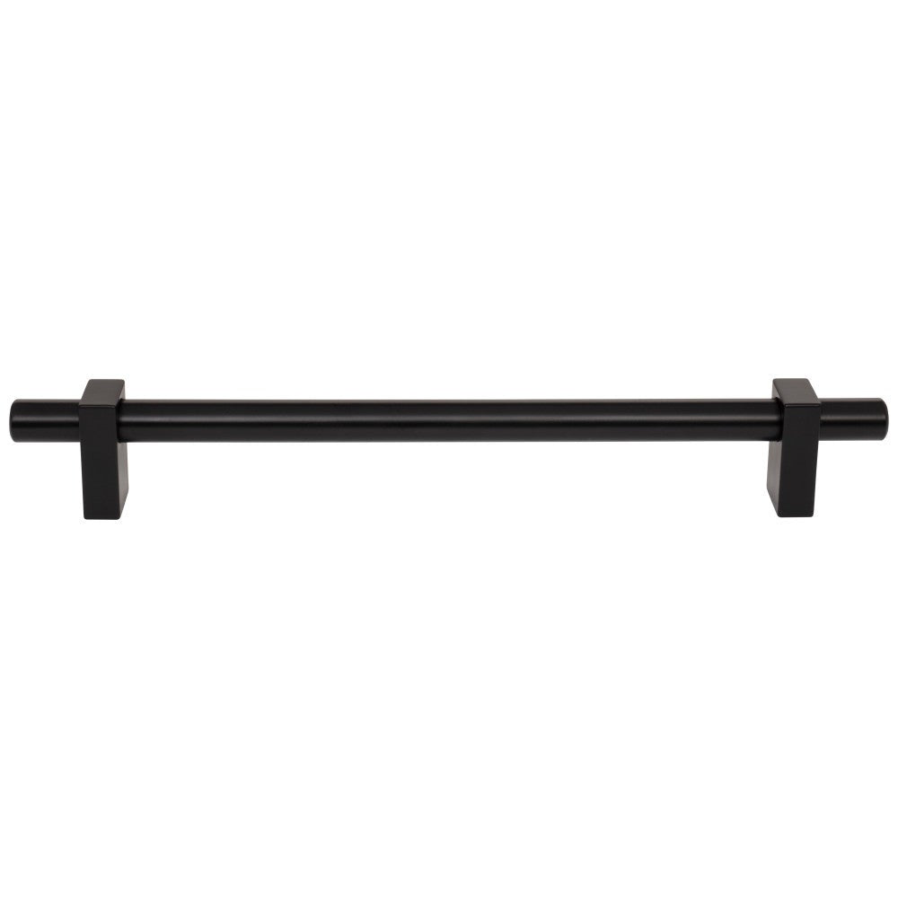 96 mm Center-to-Center Satin Nickel Larkin Cabinet Bar Pull