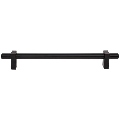 96 mm Center-to-Center Satin Nickel Larkin Cabinet Bar Pull