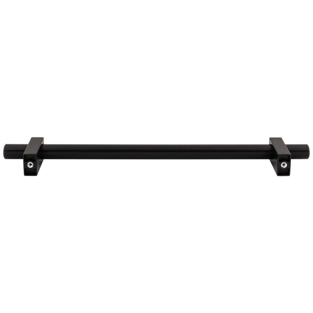 96 mm Center-to-Center Satin Nickel Larkin Cabinet Bar Pull