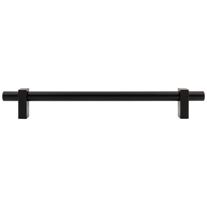 96 mm Center-to-Center Satin Nickel Larkin Cabinet Bar Pull