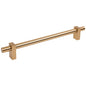 96 mm Center-to-Center Satin Nickel Larkin Cabinet Bar Pull